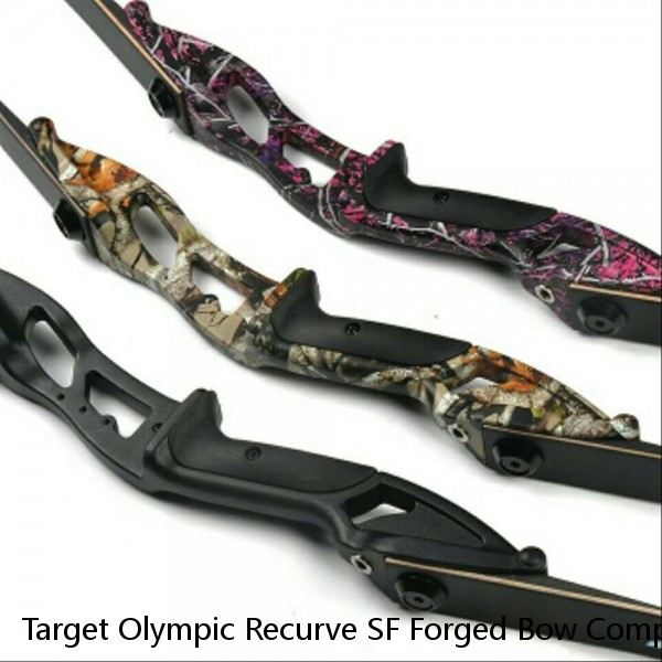 Target Olympic Recurve SF Forged Bow Complete Pkg RH Blue