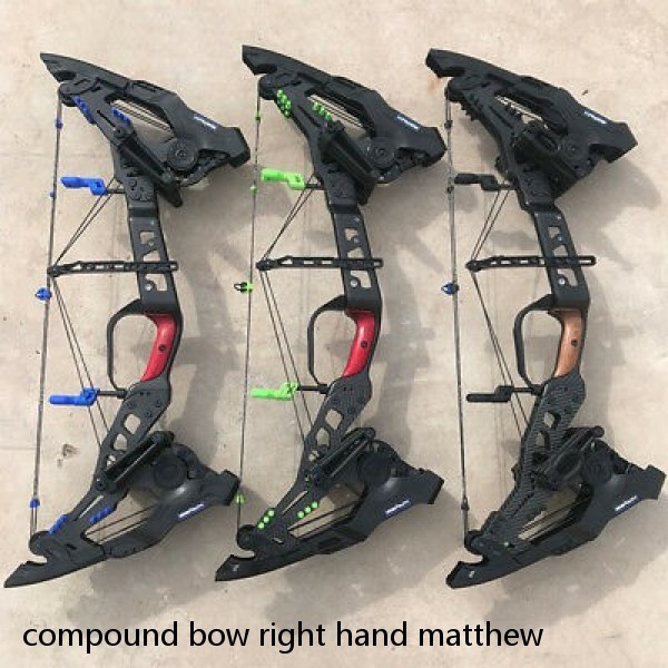 compound bow right hand matthew