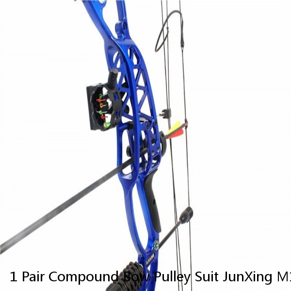1 Pair Compound Bow Pulley Suit JunXing M183/M120/M106/M122 for Archery Hunting