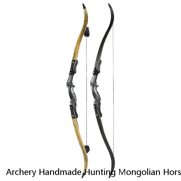 Archery Handmade Hunting Mongolian Horse Turkish Laminated Bow Left Hand Use Turkey Traditional Bow