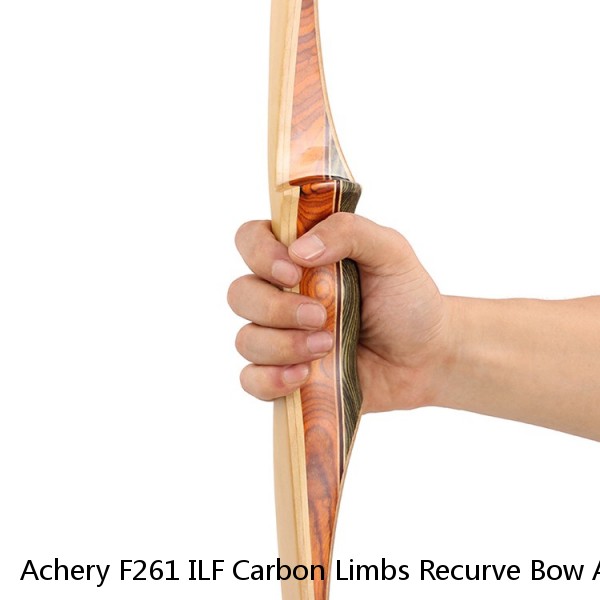 Achery F261 ILF Carbon Limbs Recurve Bow And Arrows Outdoor Hunting 30-60lbs Aluminum Riser Shooting