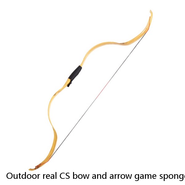 Outdoor real CS bow and arrow game sponge arrow,mixed carbon arrow sponge arrowhead spot wholesale