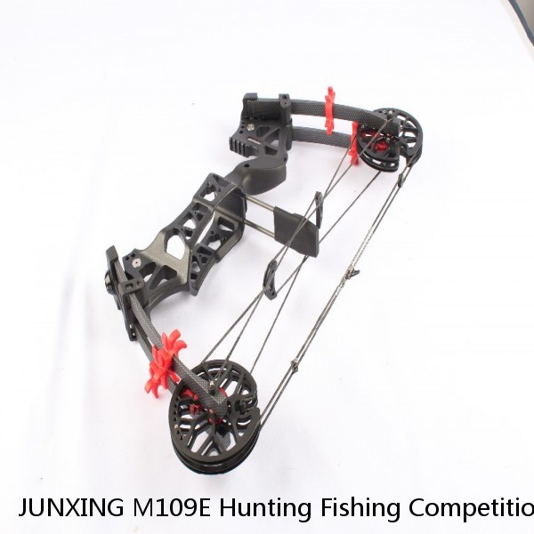JUNXING M109E Hunting Fishing Competition Compound Bow Set for shooting Archery Arrow 30-60lbs Aluminum Riser Laminated Limbs