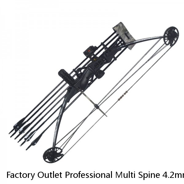 Factory Outlet Professional Multi Spine 4.2mm Archery Recurve Bow Pure Carbon Arrow