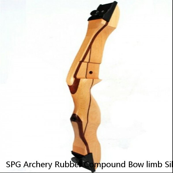SPG Archery Rubber Compound Bow limb Silencer Damper Shock Absorber hunting Bow Stabilizer
