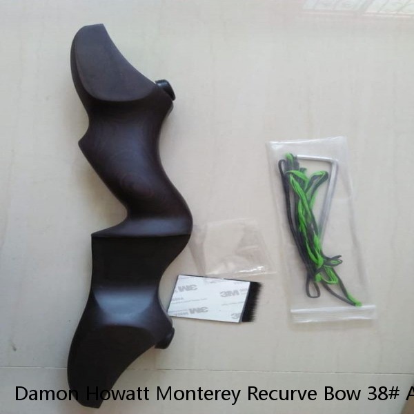Damon Howatt Monterey Recurve Bow 38# AMO 66" EMP. 1223