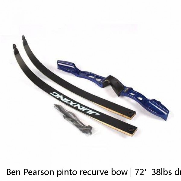 Ben Pearson pinto recurve bow | 72'  38lbs draw weight | very good condition