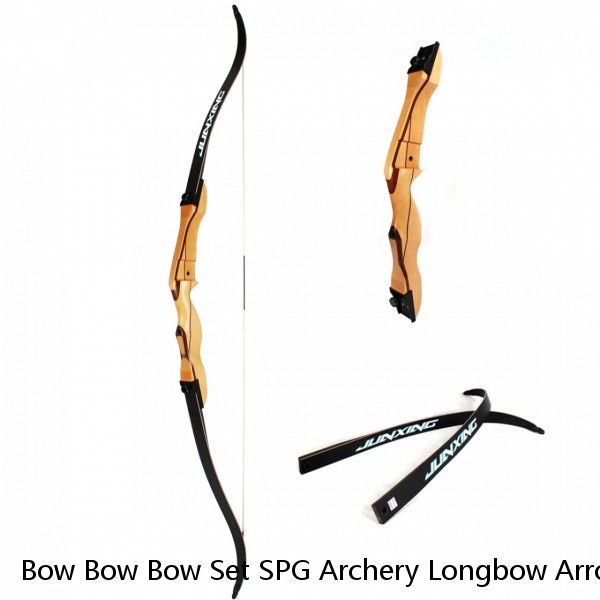 Bow Bow Bow Set SPG Archery Longbow Arrow Hunting Use Traditional Bow Package Traditional Horse Bow Set