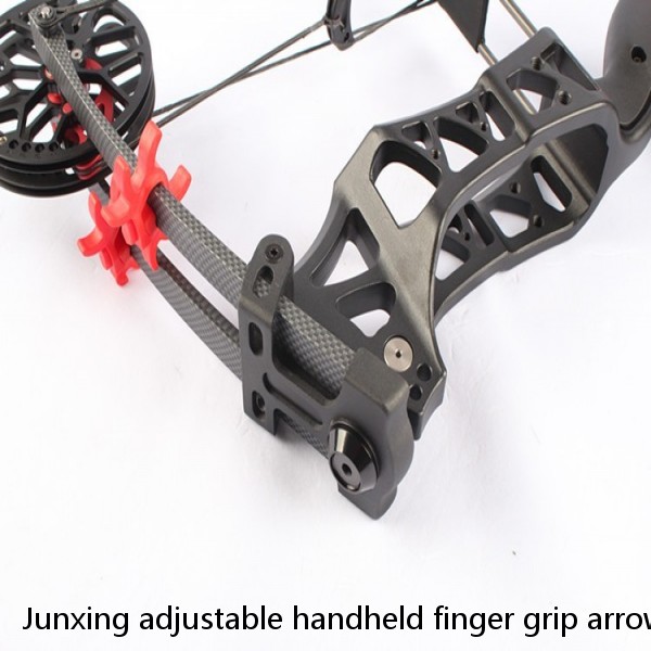 Junxing adjustable handheld finger grip arrow release thumb trigger bow release for hunting archery bow