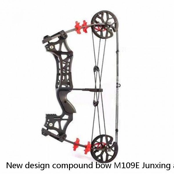 New design compound bow M109E Junxing archery both use steel ball and arrow for shooting
