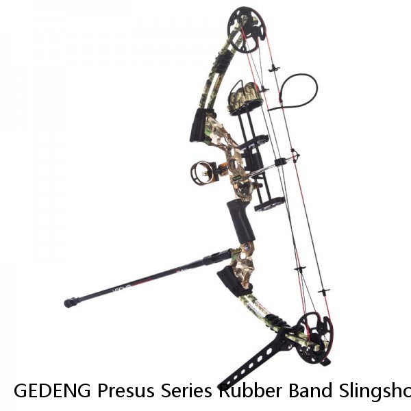 GEDENG Presus Series Rubber Band Slingshot Flat Rubber Band Boxed 2 Meters High Rebound Flat rubber band