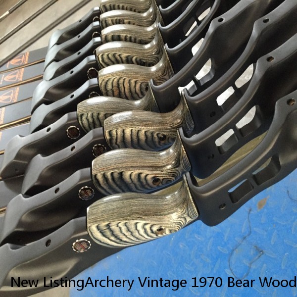 New ListingArchery Vintage 1970 Bear Wood B-Riser Takedown Recurve w/Limbs & Case Excellent